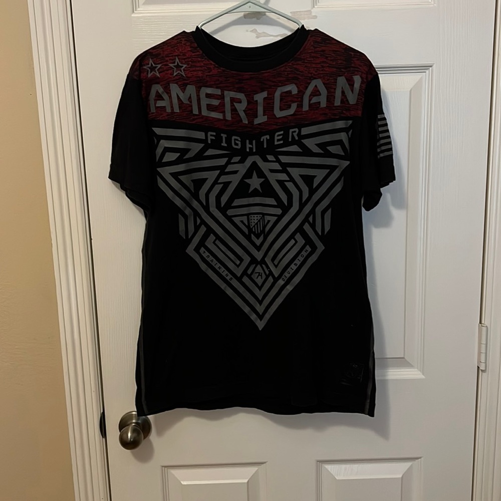 American Fighter Black T-shirt size Medium